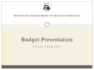 Budget P resentation