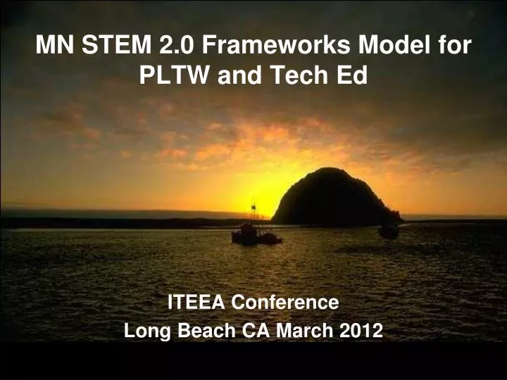 mn stem 2 0 frameworks model for pltw and tech ed