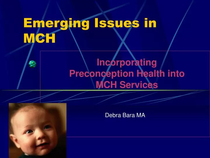 emerging issues in mch