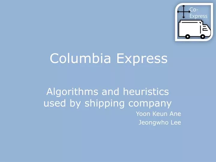 columbia express