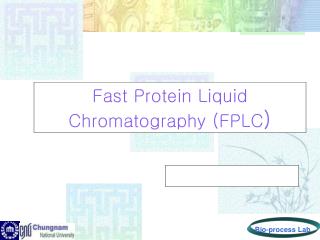 Fast Protein Liquid Chromatography (FPLC )