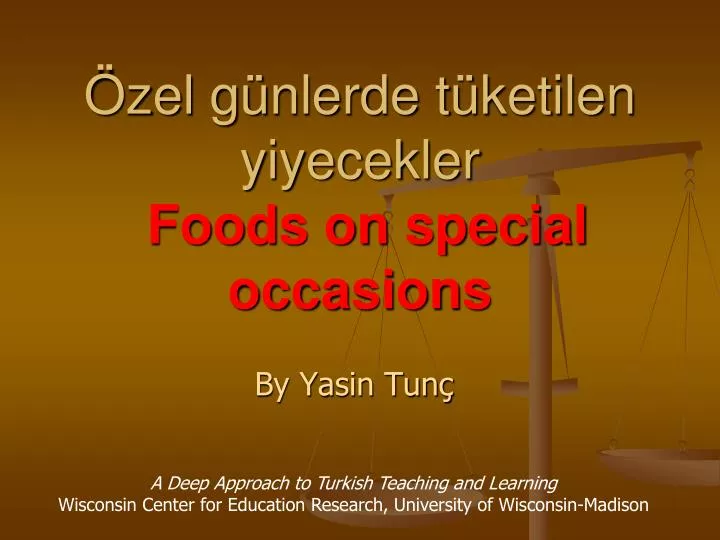 zel g nlerde t ketilen yiyecekler foods on special occasions