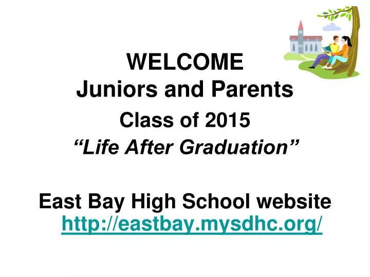 welcome juniors and parents