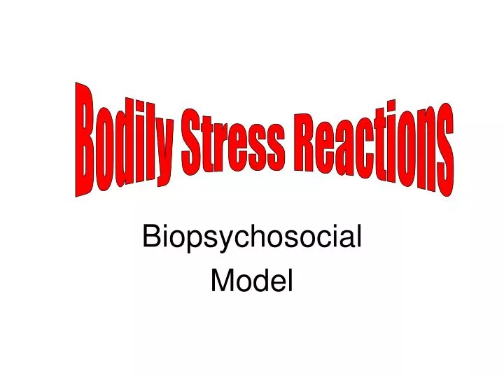 biopsychosocial model