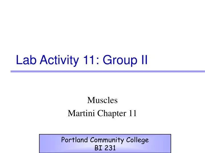 lab activity 11 group ii
