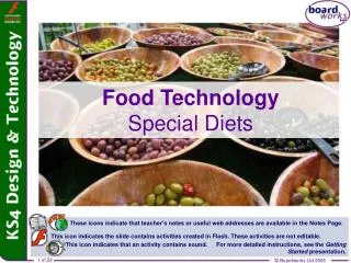 Food Technology Special Diets