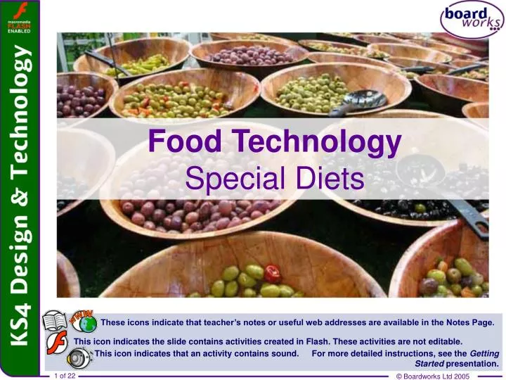 food technology special diets