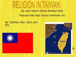 RELIGION IN TAIWAN