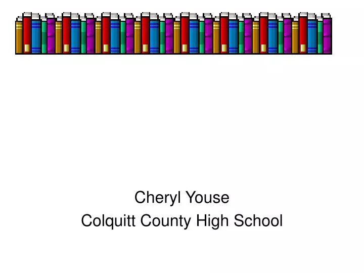 cheryl youse colquitt county high school