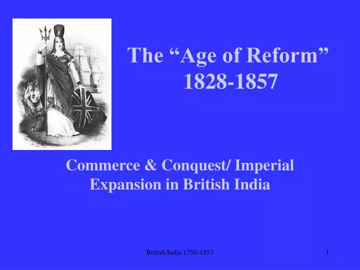 the age of reform 1828 1857