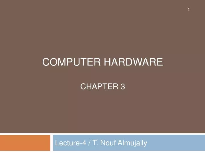 lecture 4 t nouf almujally
