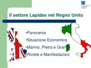 il settore lapideo nel regno unito