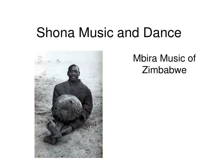 shona music and dance