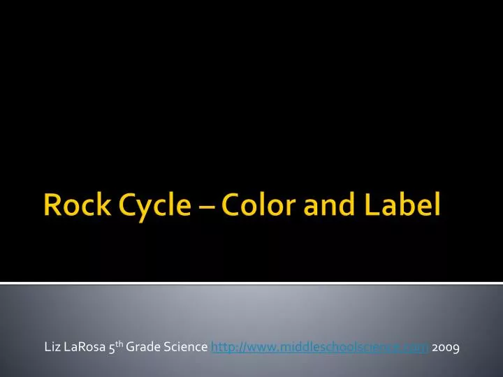 liz larosa 5 th grade science http www middleschoolscience com 2009