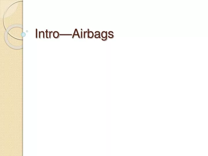 intro airbags