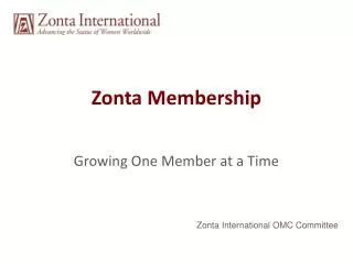 Zonta Membership
