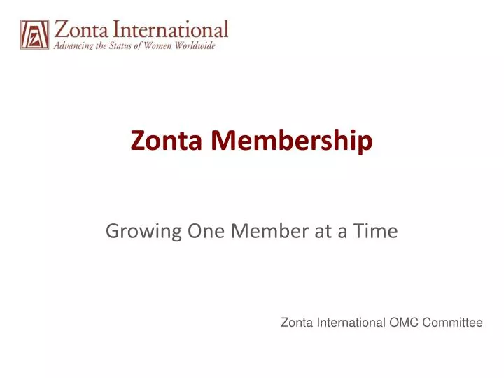 zonta membership