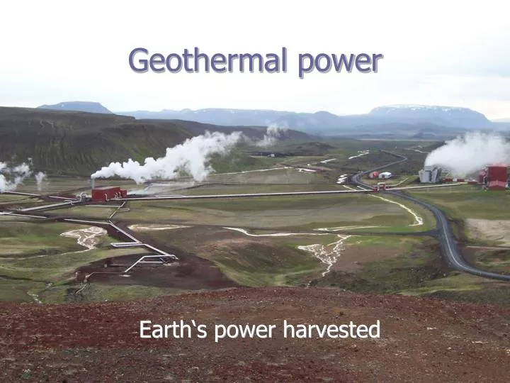 earth s power harvested