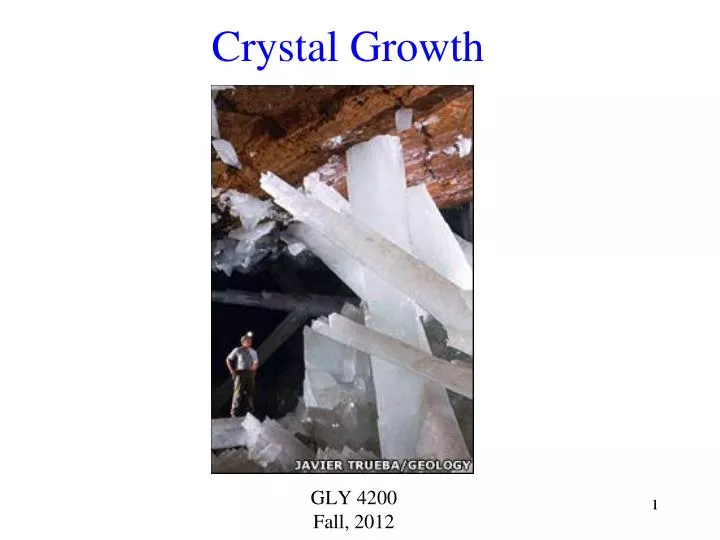 crystal growth