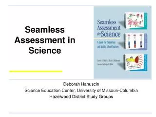 Seamless Assessment in Science