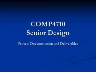 COMP4710 Senior Design