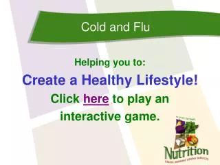 Cold and Flu