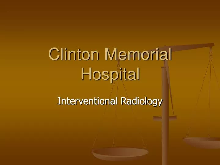 clinton memorial hospital