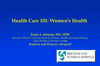 Health Care 101: Women's Health