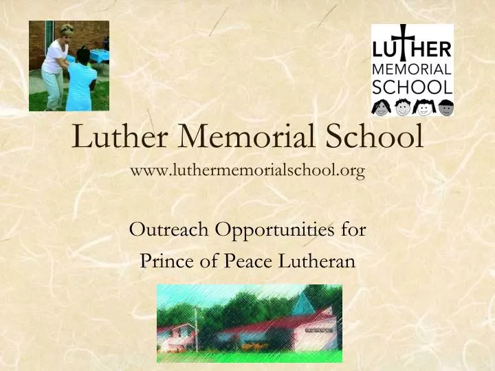luther memorial school www luthermemorialschool org