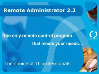 Remote Administrator 2.2