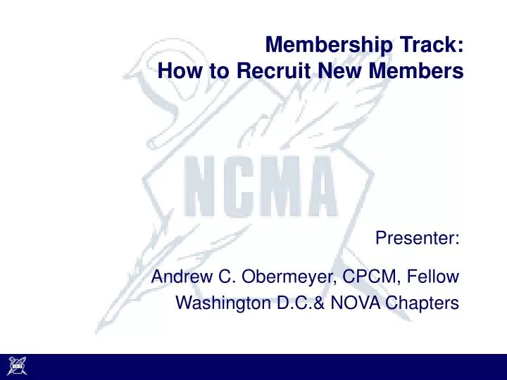 membership track how to recruit new members