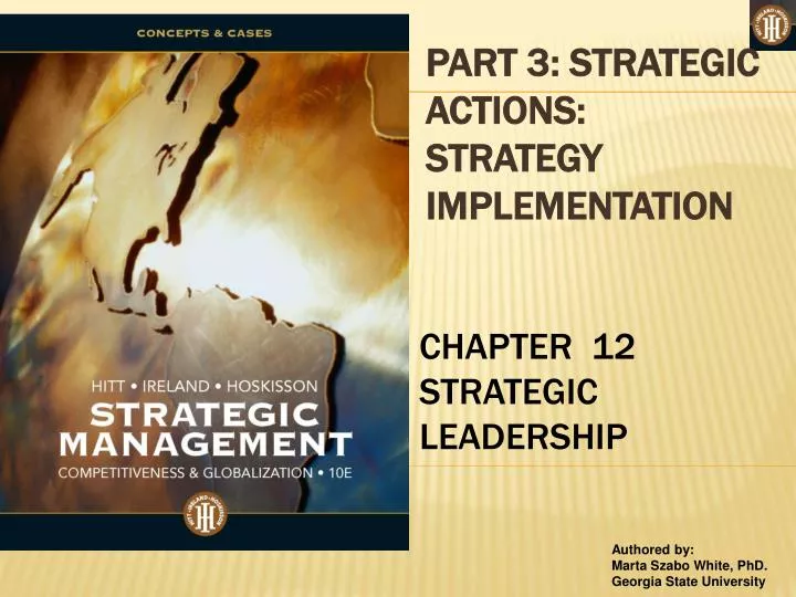 part 3 strategic actions strategy implementation