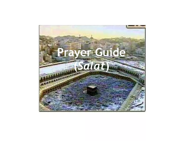 prayer guide salat