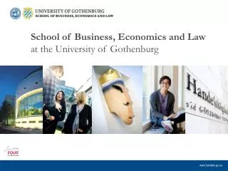 School of Business, Economics and Law at the University of Gothenburg
