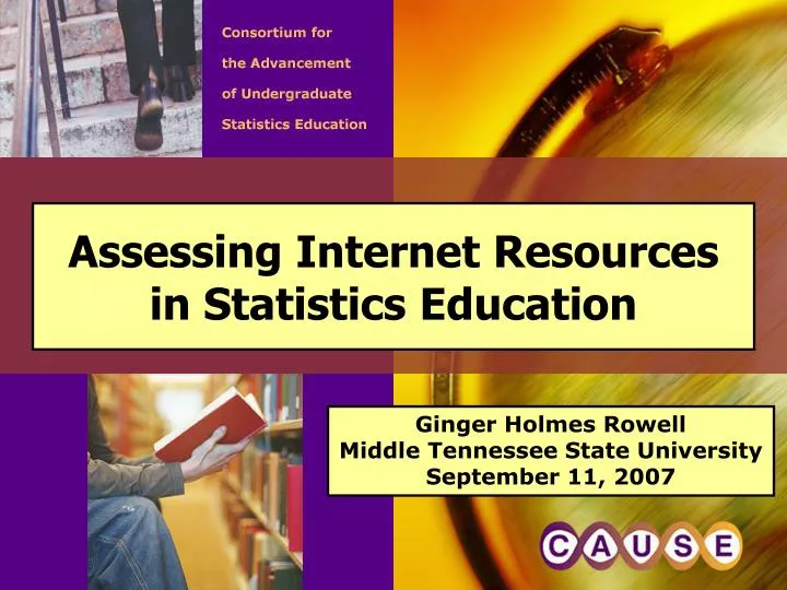assessing internet resources in statistics education