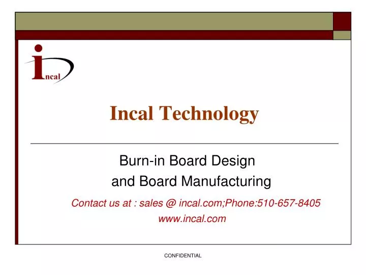 incal technology