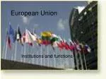 European Union - slide 1