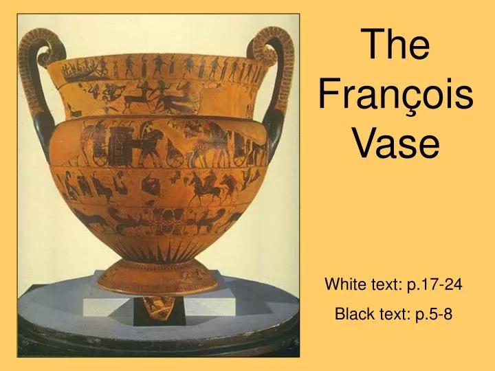 the fran ois vase