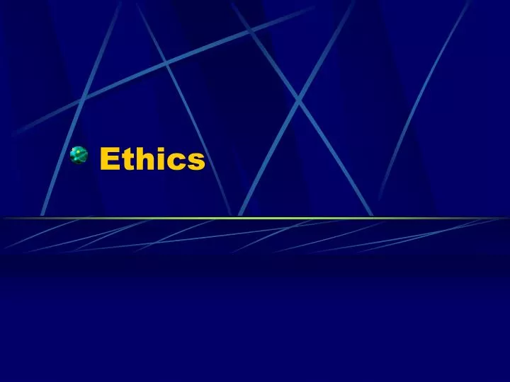 ethics