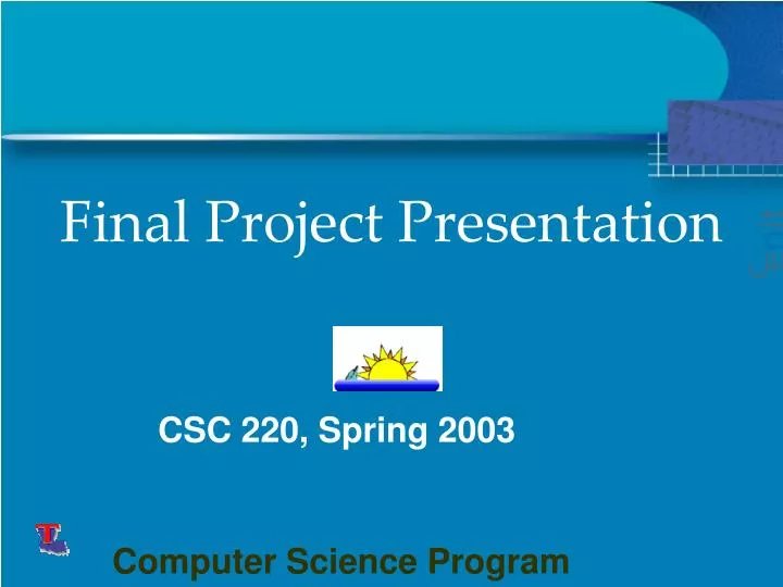 csc 220 spring 2003