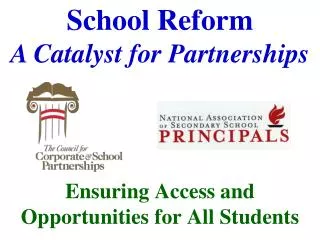 Ensuring Access and Opportunities for All Students