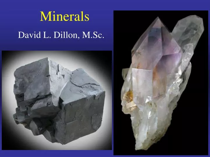 minerals