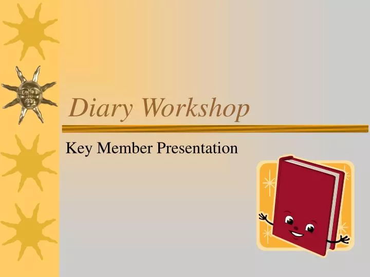 diary workshop