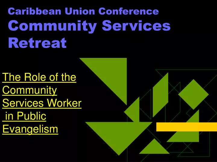 caribbean union conference community services retreat