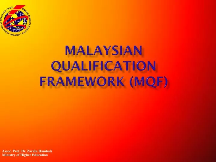 malaysian qualification framework mqf