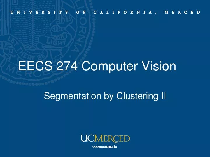 eecs 274 computer vision