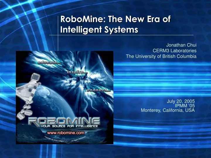 robomine the new era of intelligent systems
