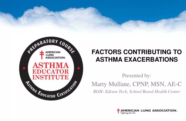 factors contributing to asthma exacerbations