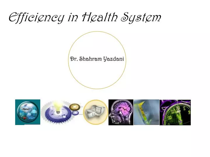efficiency in health system
