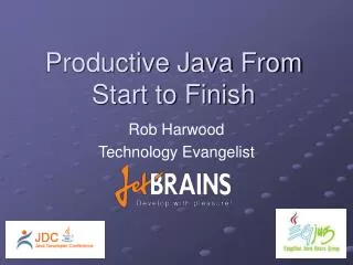 Productive Java From Start to Finish